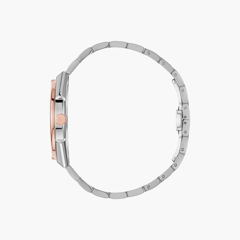 OMAX Two-Tone Stainless Steel Watch for Men - Image 3